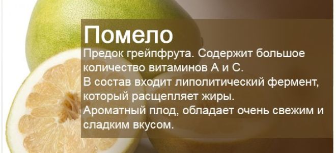 Витамины в помело