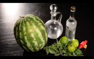 Как накачать арбуз водкой, спиртом, текилой и джином