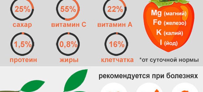 Витамины в хурме