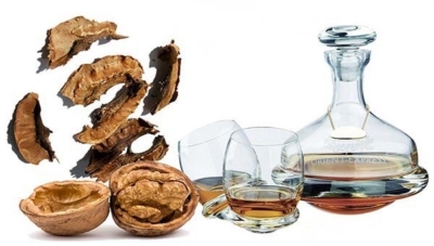 Перегородки грецких орехов: польза и вред, рецепты настоек и отвара