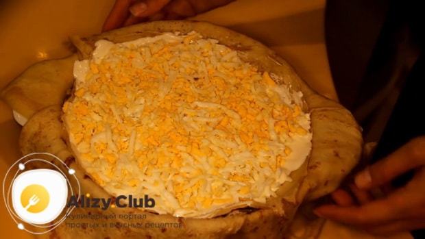 Курник из блинов — рецепт с курицей, грибами, картошкой, сыром